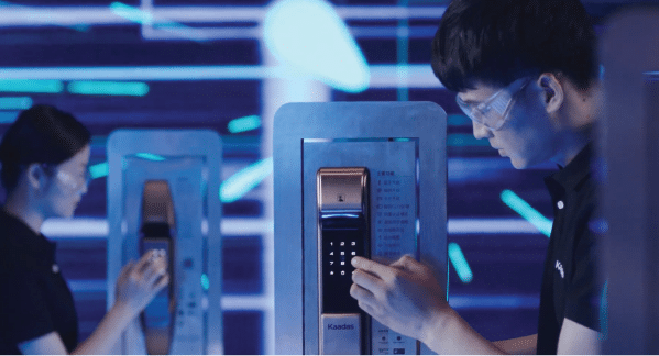 Kaadas-digital-lock-testing