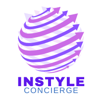 The logo design for insstyle concierge's portfolio.