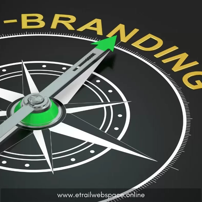 A compass unlocking the Power of Branding.